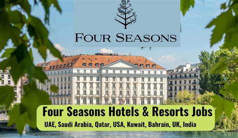 This includes all guest rooms, suites and indoor public spaces. . Four seasons hotels careers